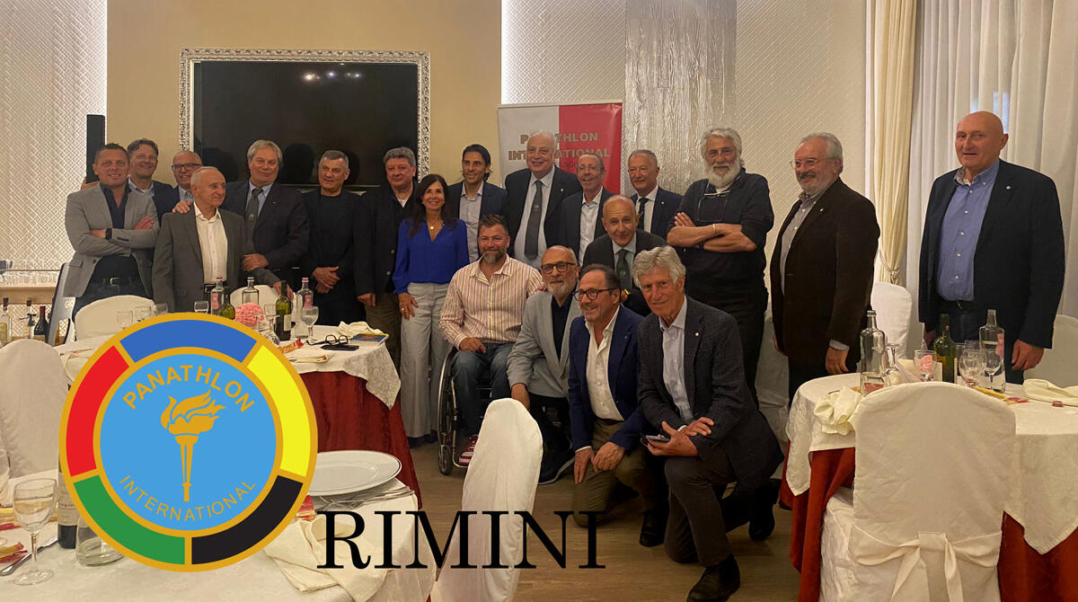 Sergio Floccari ospite della conviviale del Panathlon Rimini -