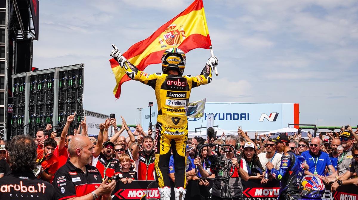Test al Misano World Circuit per la Superbike - Alvaro Bautista PH PETRANGELI