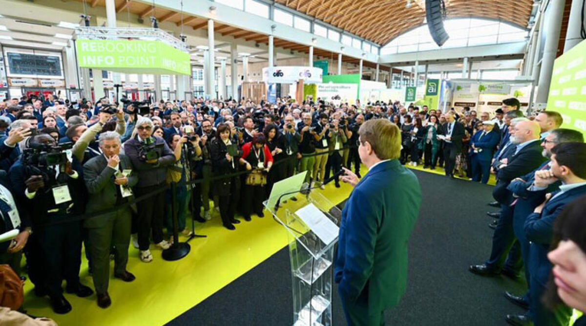 Macfrut apre a Rimini con 4 espositori su 10 dall'estero e 1500 top buyer - Macfrut PH ANSA