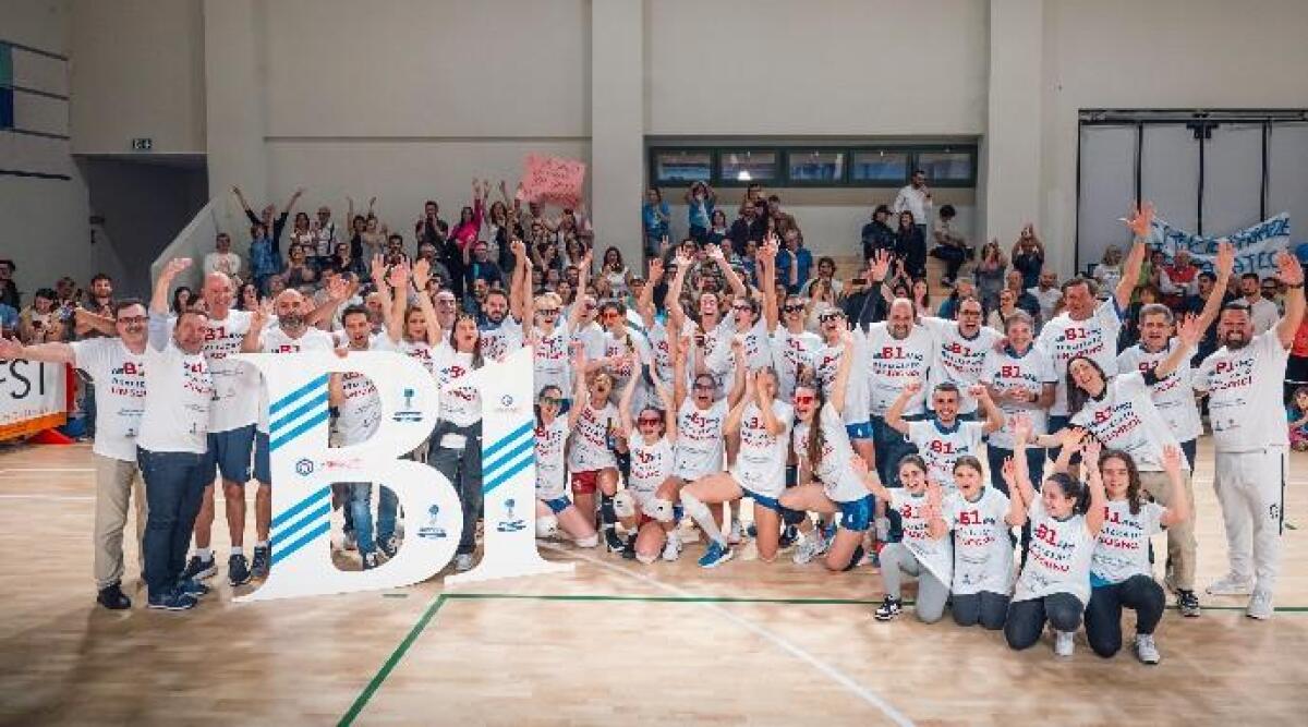 Volley B2 femminile, Lasersoft nella storia: fa il bis in gara2 playoff ed è promossa in B1 -