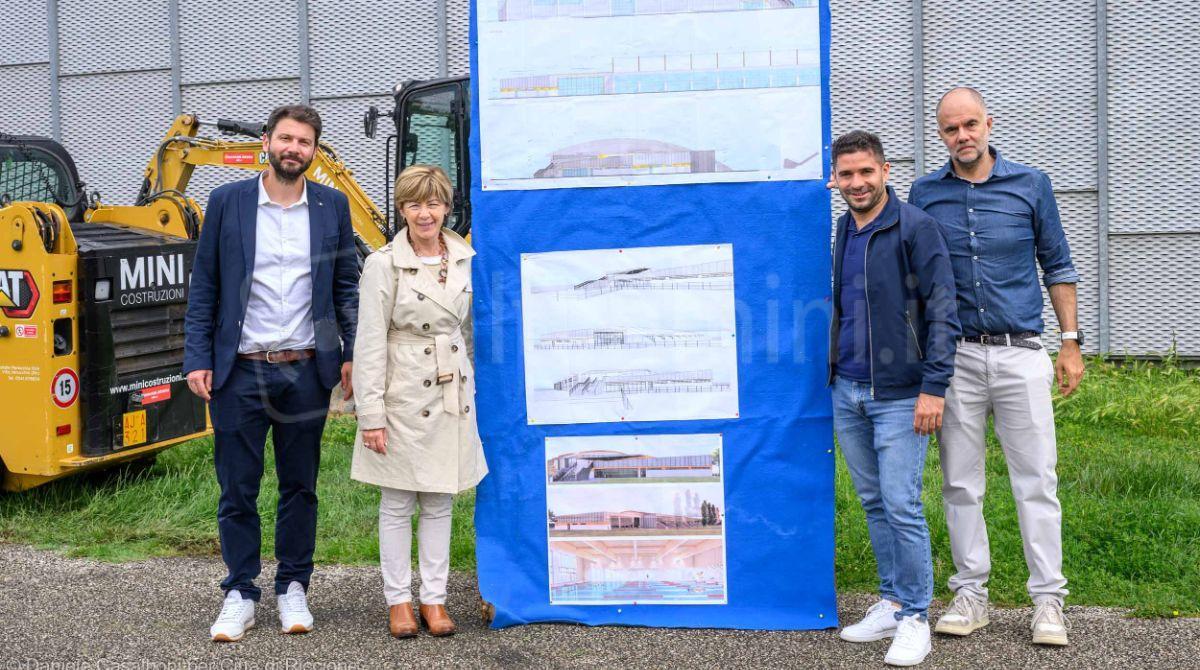 Riccione, nuova piscina al coperto: al via i lavori allo stadio del nuoto - Ph Casalboni