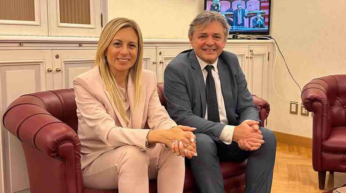 Dal bando i soldi per il recupero dell'ex Chiesa di Santa Maria della Misericordia: Talamello ottimista - Domenica Spinelli e Pasquale Novelli