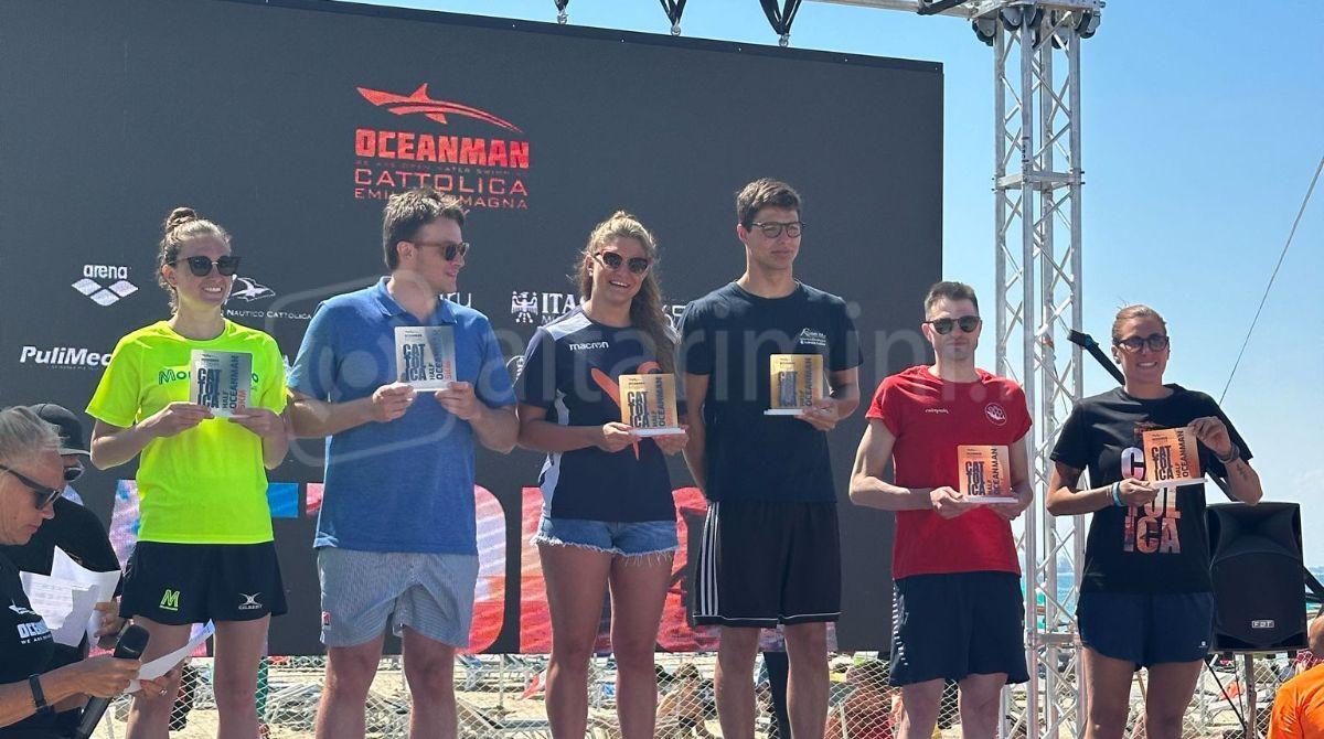 Oceanman, Garden Rimini sul podio con Alessio Spelonchi: 3° posto assoluto nei 5 km - 