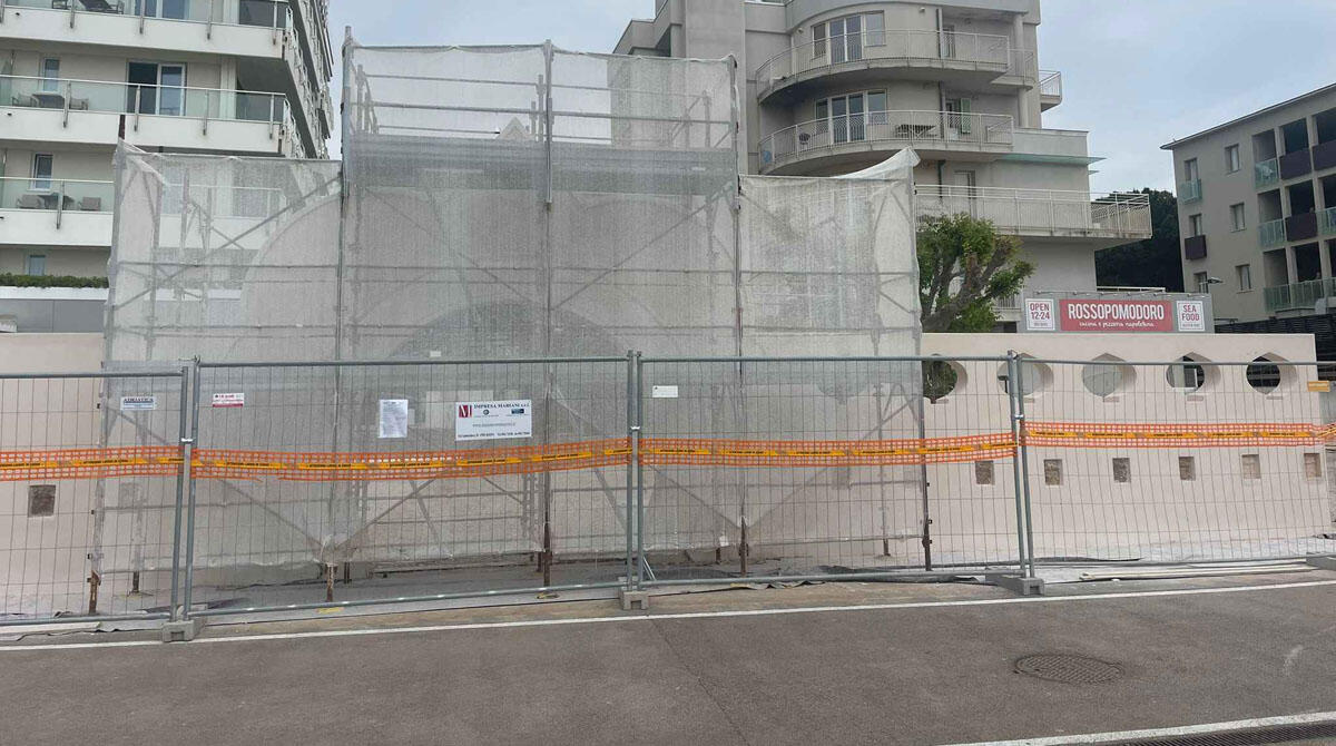 Le mura dell'ex locale da ballo Oriental Park rimesse a nuovo: a breve cantiere concluso - 