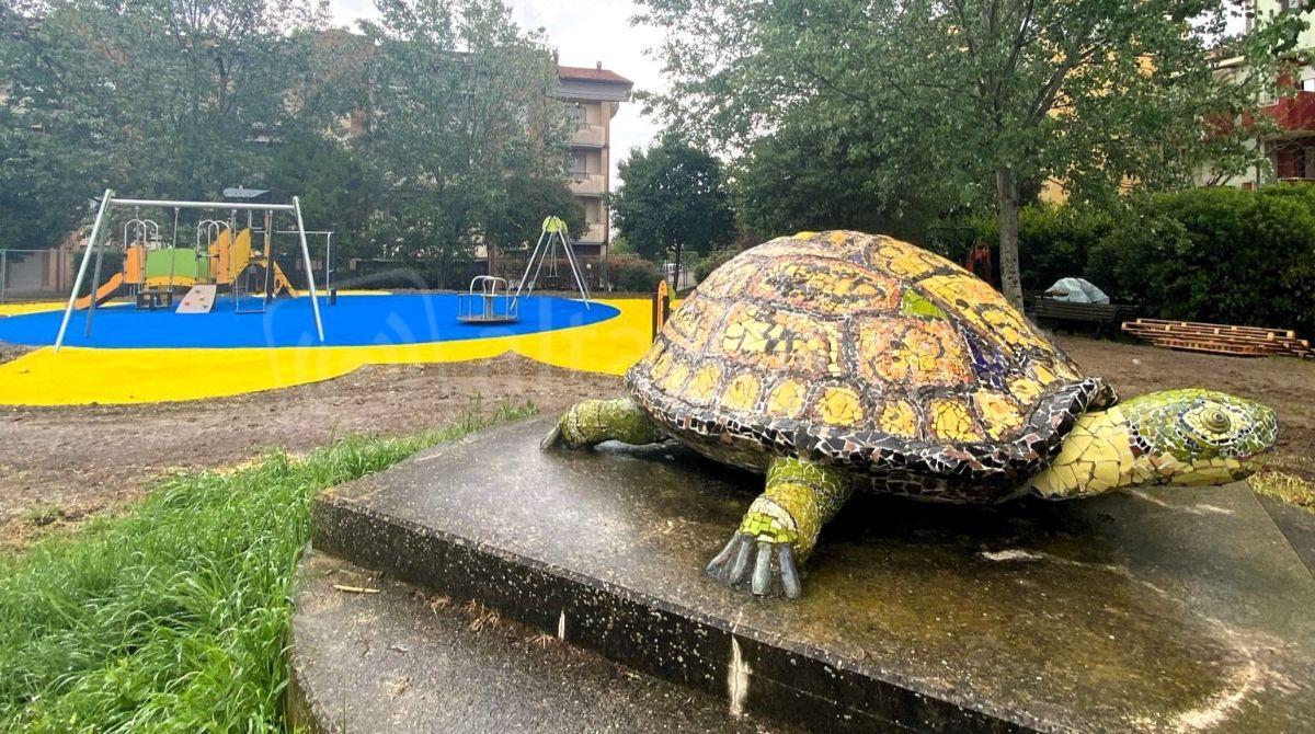 Viserba: conclusi i lavori di riqualificazione del parco Alberto Sordi - Il parco Alberto Sordi