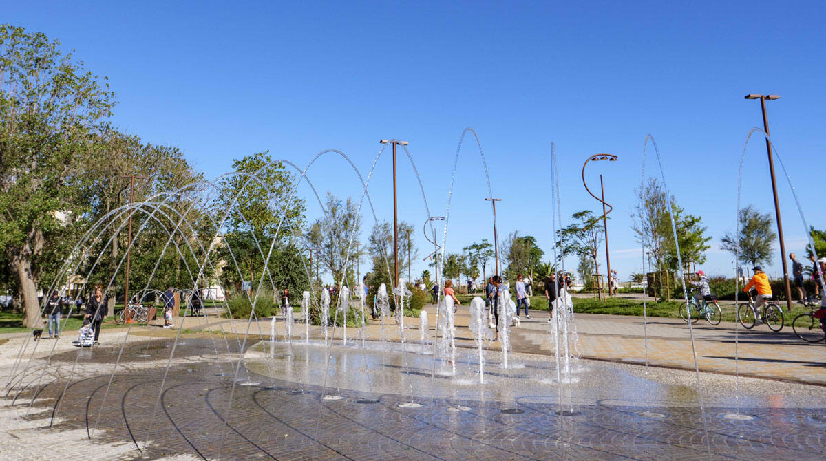 Parco del Mare, i lavori proseguono: e nasce una nuova fontana - ©Riccardo Gallini /GRPhoto