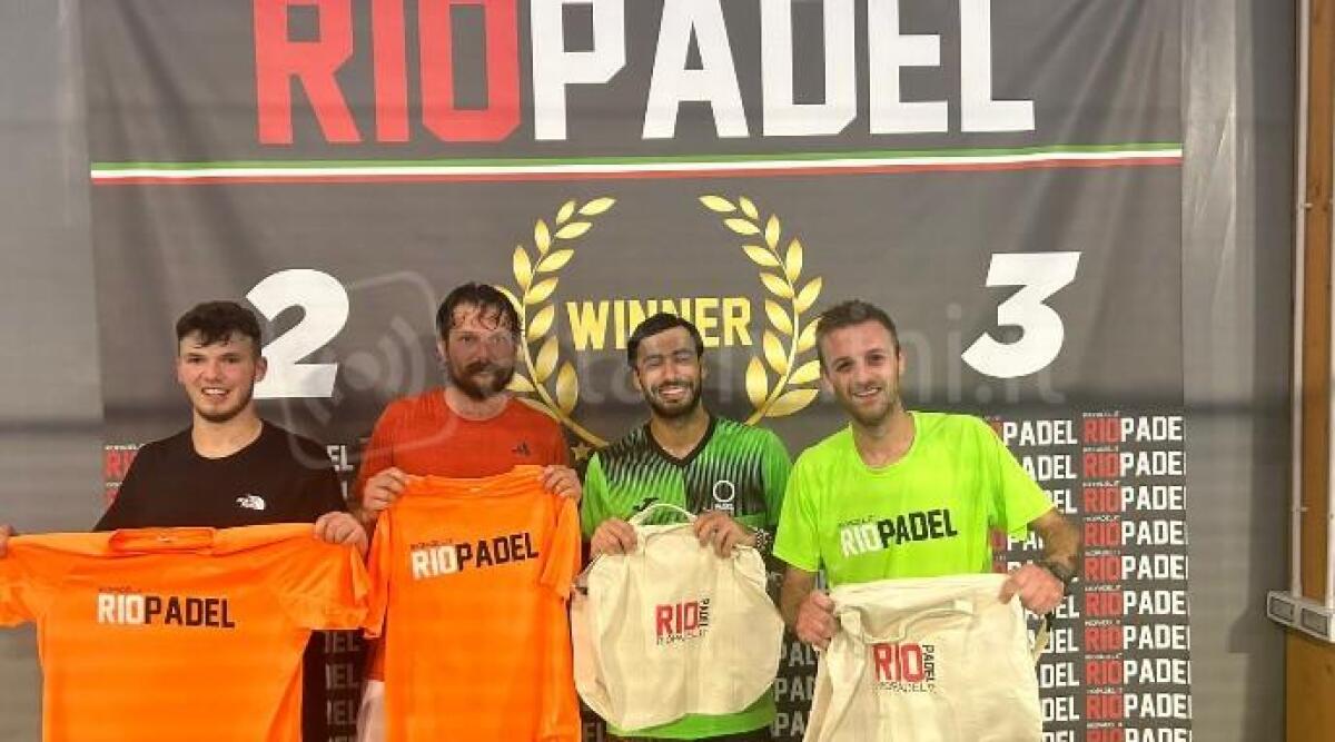 RioPadel, torneo del lunedì: Gallini-Baronio la coppia vincente nel tabellone Gold - 