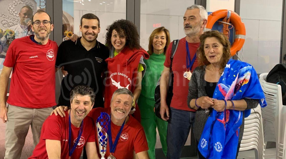 Nuoto, 3° posto per la squadra Master del Garden al Meeting di San Marino - 