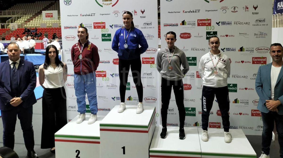 Karate, atlete riccionesi sul podio a Padova -