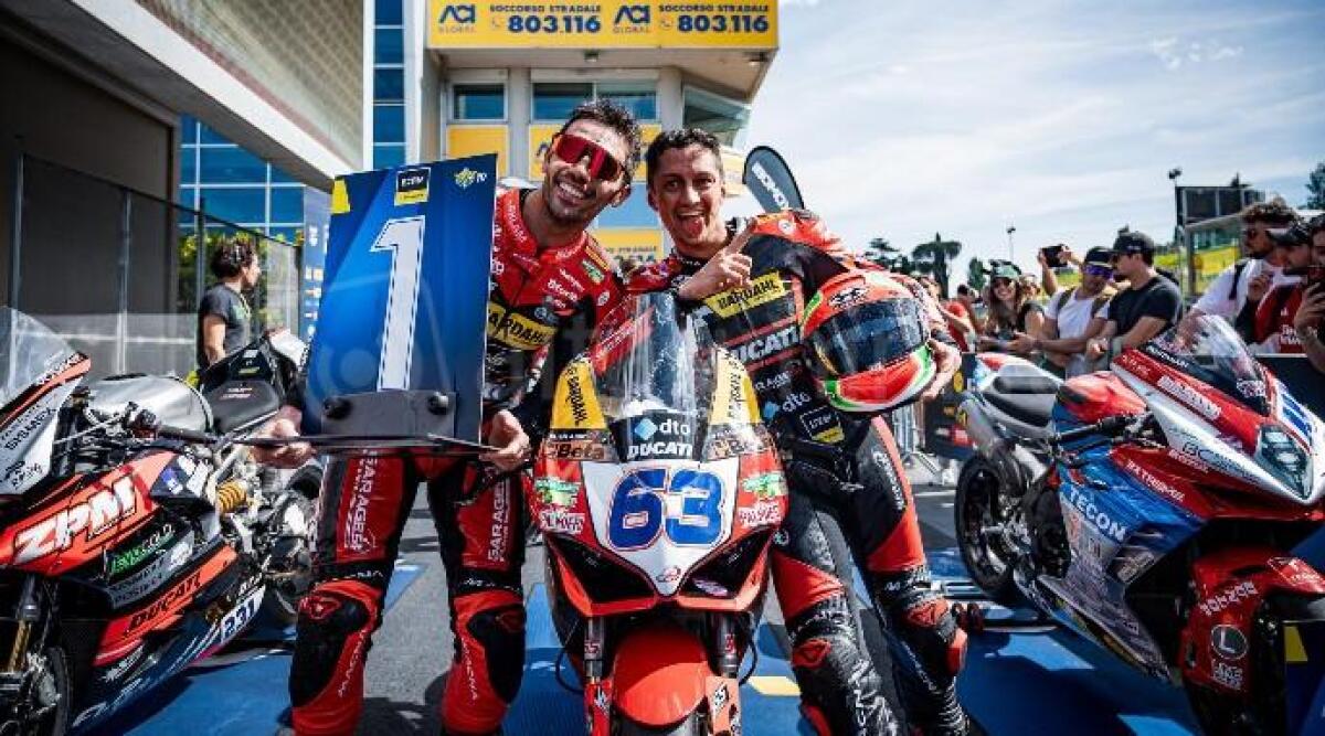Motociclismo, CIV: doppiette per Pirro (Superbike) e Ruda (Premoto3) a Vallelunga -