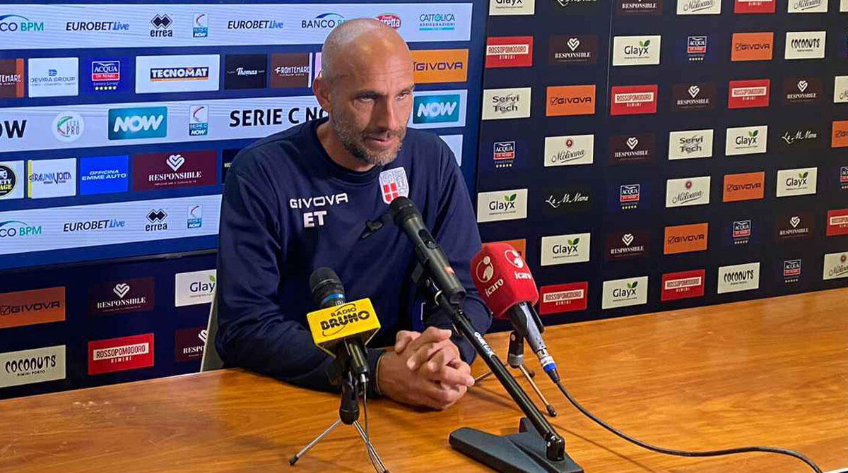 Calcio C, il Rimini cerca il bis a Perugia. Troise: 'Dobbiamo crederci e in area avere più convinzione' - Emanuele Troise