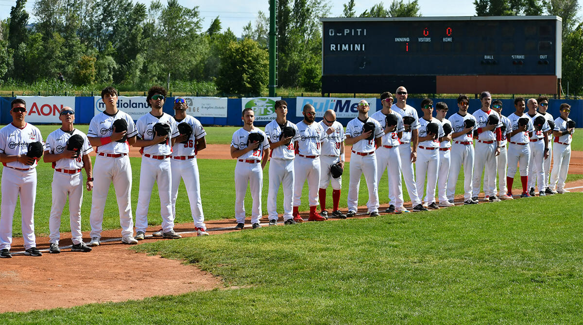 Baseball, New Rimini: contro Cagliari un altro pari - PHBE