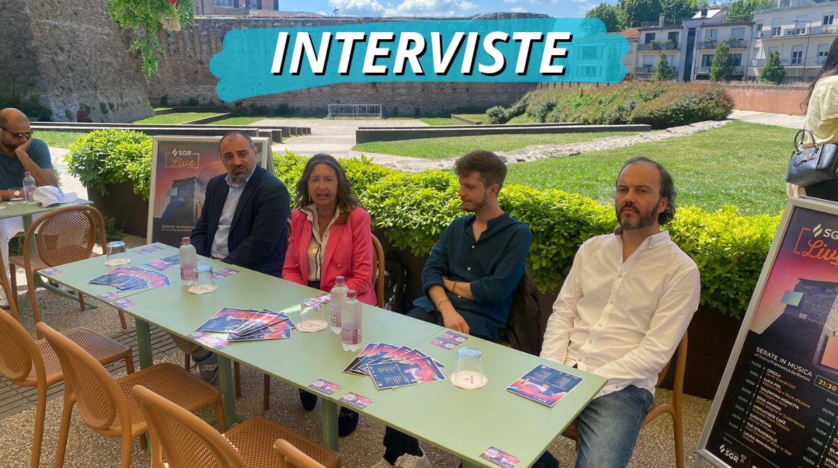 L'Arena Francesca da Rimini pronta a 15 serate con musica dal vivo: torna Sgr Live - La presentazione di Sgr Live 2024 (tutte le interviste sono di Stefano Ferri)