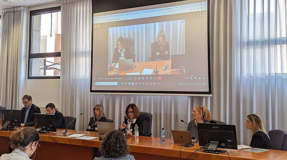 L'esperienza dell'Urp di Rimini al convegno dell'Università di Firenze - Convegno “30 anni di comunicazione pubblica. Il valore della formazione universitaria"