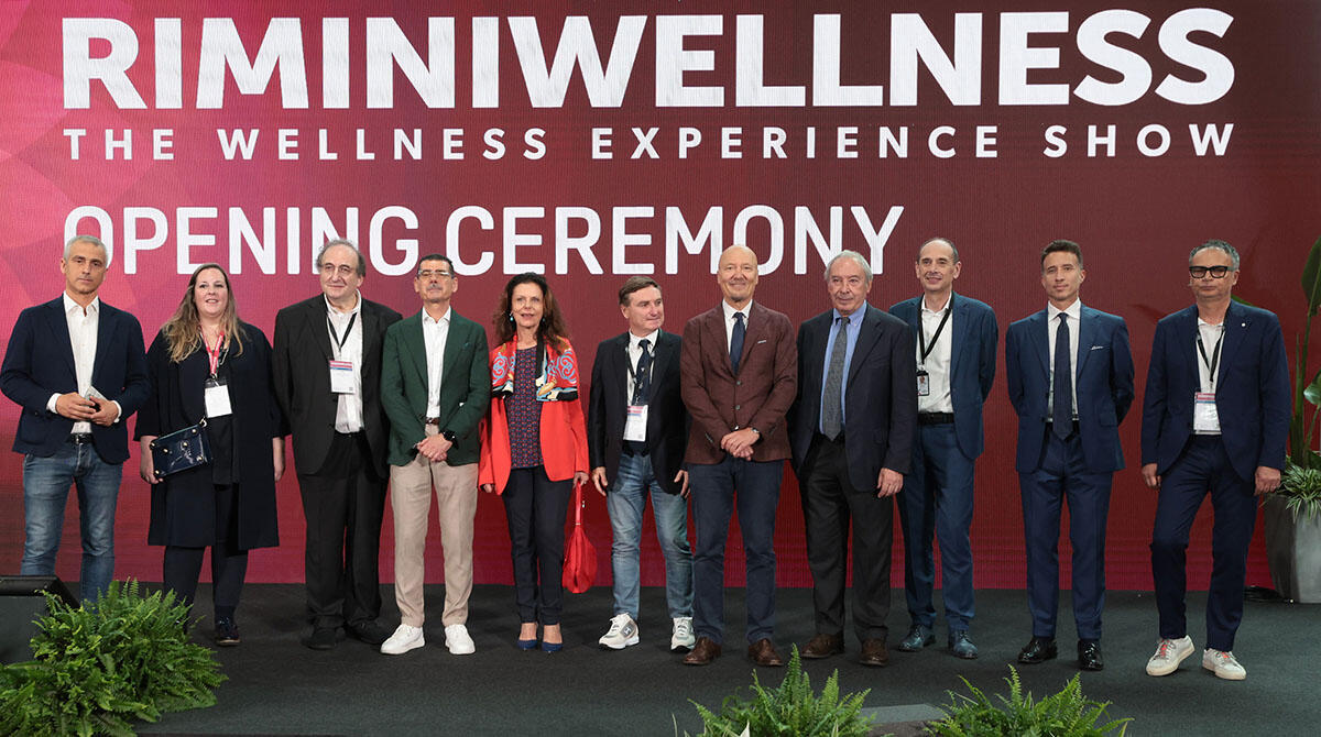 Inaugura RiminiWellness: fino a domenica longevità e innovazione al centro della grande kermesse - Cerimonia d'apertura RiminiWellness 2024