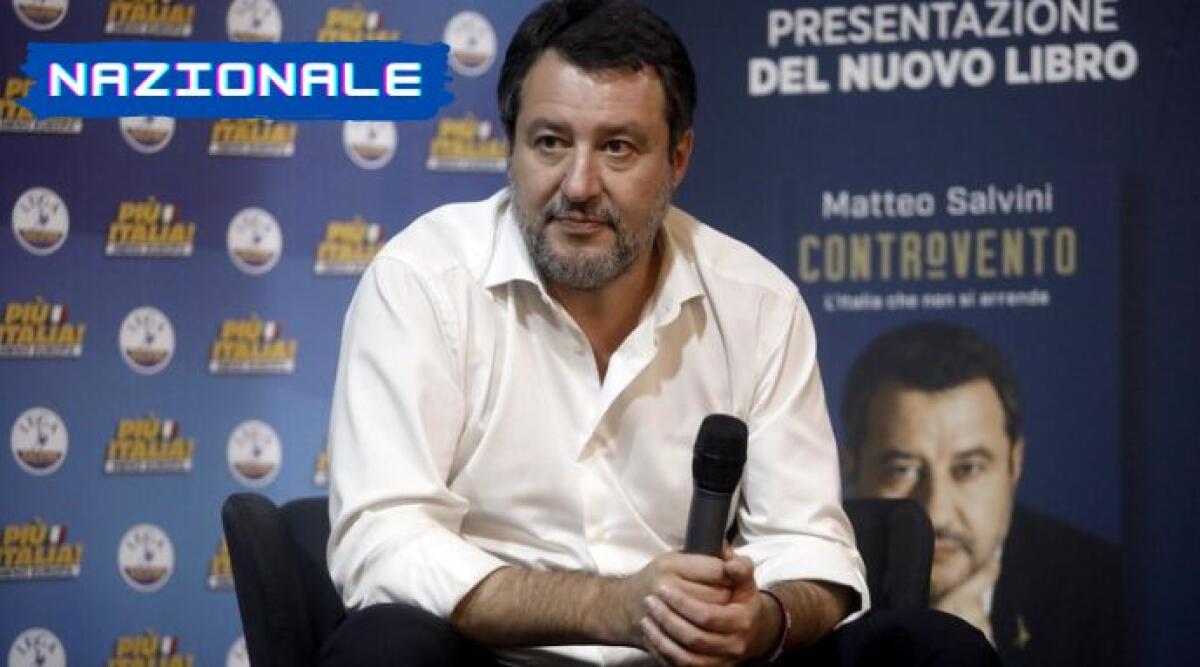 Ucraina: Salvini, "Mai soldati italiani, no a Terza Guerra Mondiale" - Matteo Salvini PH ANSA
