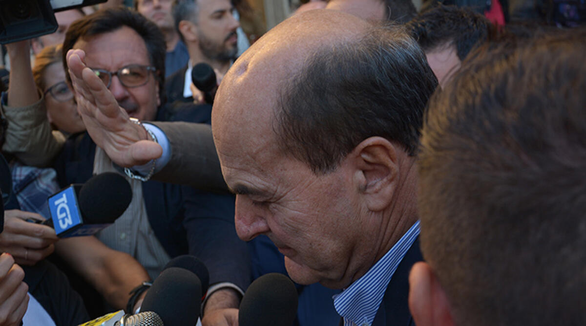 Evento PD a Bellaria: Bersani in campo per la campagna elettorale - Pier Luigi Bersani