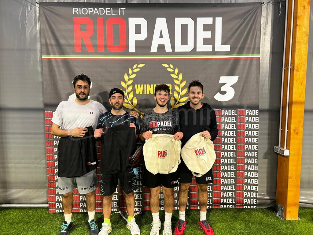 I finalisti del torneo Rio Monday Night
