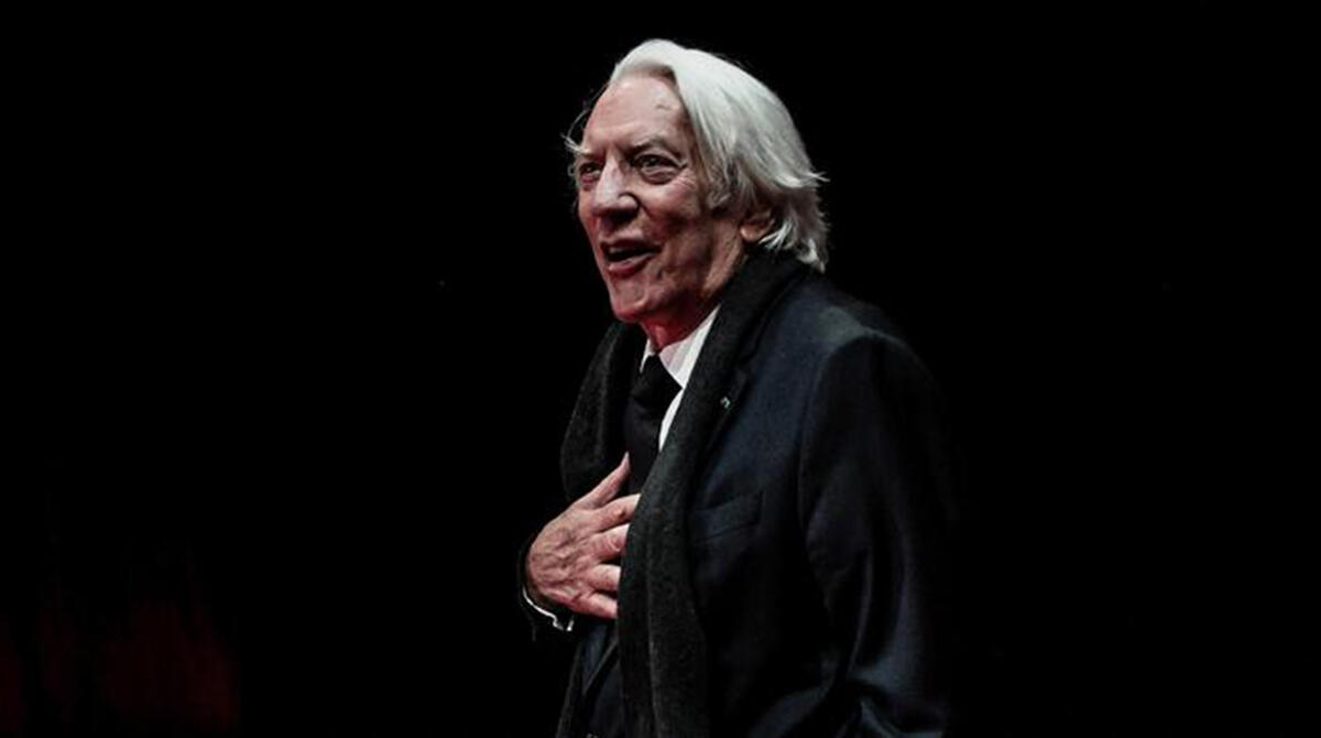 Ciao 'Donaldino': Rimini ricorda l'indimenticato Casanova felliniano - Donald Sutherland (foto Ansa)