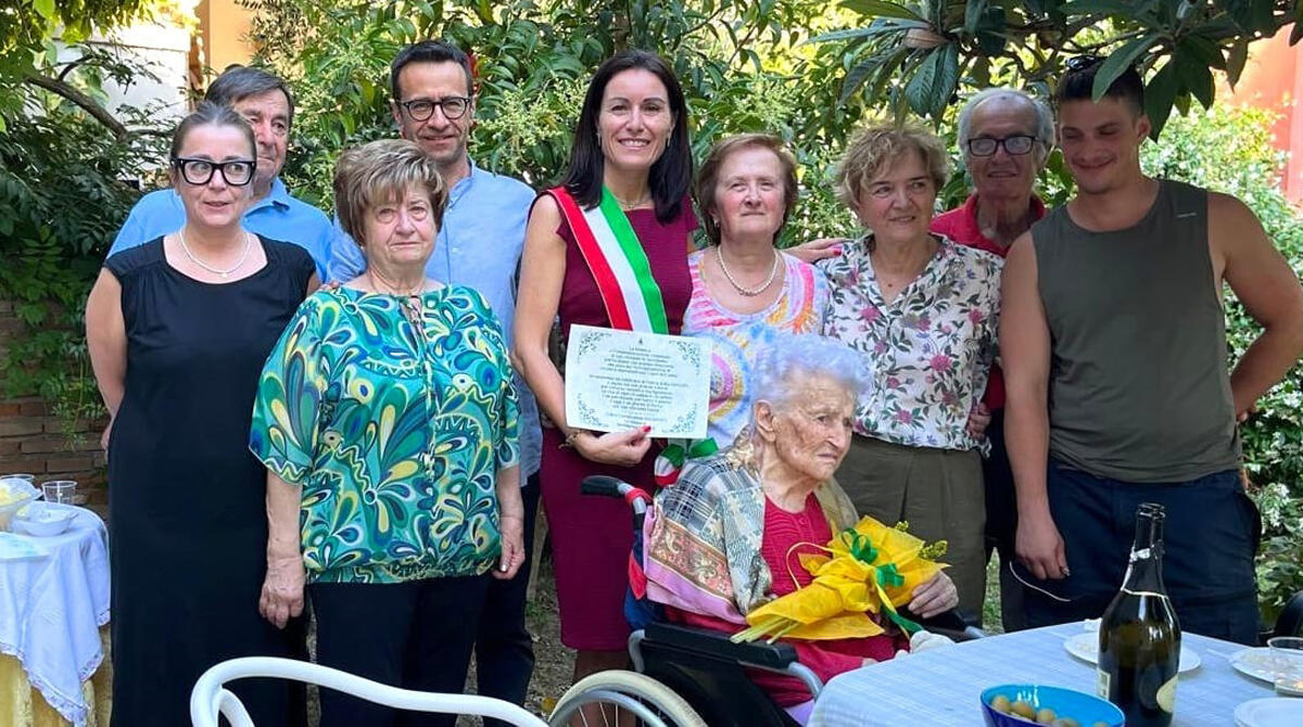 Auguri Assunta: San Giovanni in festa per i 100 anni della sua concittadina -