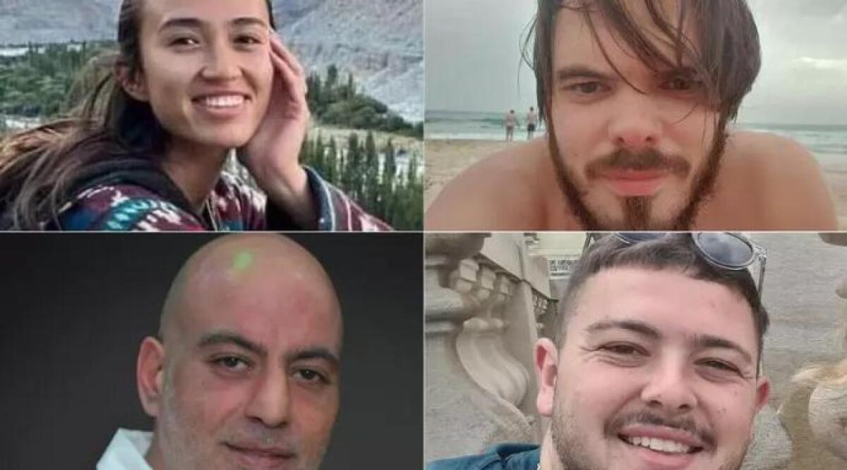 Quattro ostaggi israeliani liberati da Hamas, tra loro c’è anche la 25enne Noa Argamani -