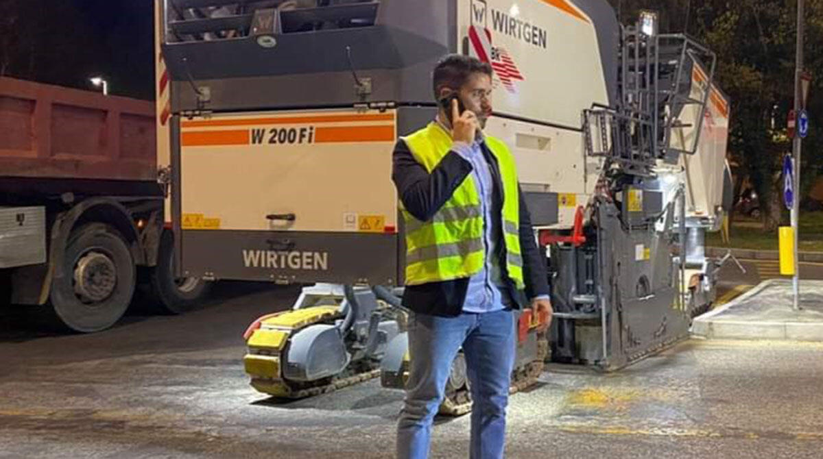 Un nuovo viale Gradara: partono i lavori di rifacimento - Assessore Simone Imola, Riccione