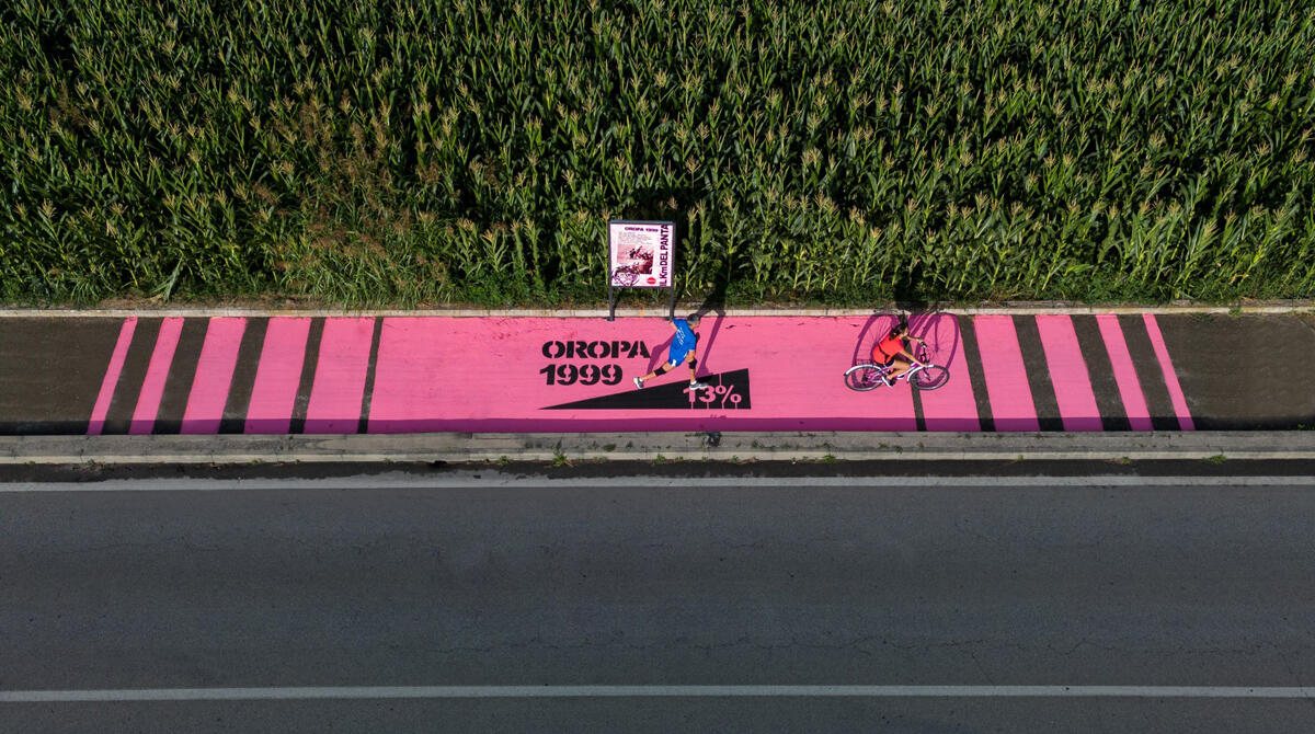 Ciclabile in rosa e giallo per Pantani, Erbetta attacca: "Tanta enfasi, ma ci sono buche e crepe" - 