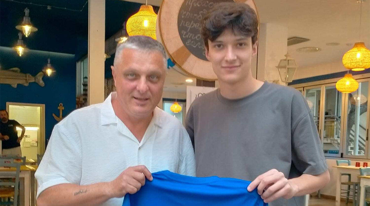 Bellariva: rimangono bomber Bargelli e il mister Morolli - Bargelli con Fabio Alessandroni