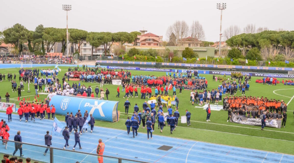 Riccione, affidamento dello stadio e dei campi da gioco del centro sportivo Nicoletti: il bando - Lo stadio Italo Nicoletti
