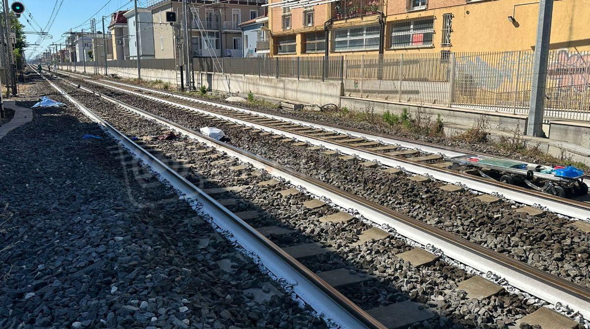 Investimento sui binari: in corso l'identificazione della vittima - Il luogo dove è stato trovato il corpo