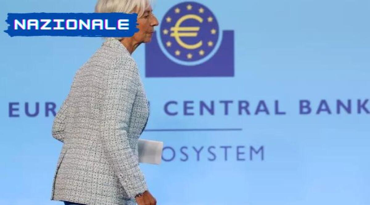 La Bce taglia i tassi d'interesse. Lagarde: 'Percorso sarà accidentato' - Foto Ansa