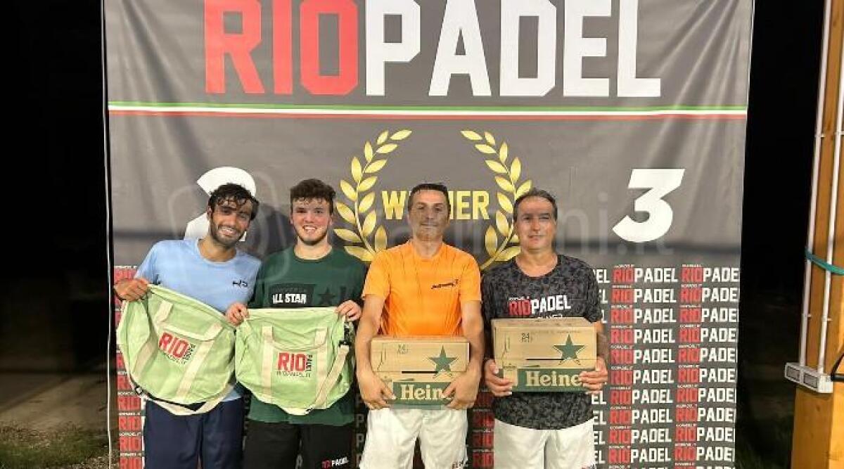 RioPadel, hurrà di Gessaroli-Briolini e Vicini-Cecco. Campionato primaverile: le classifiche finali, ora il Master - 