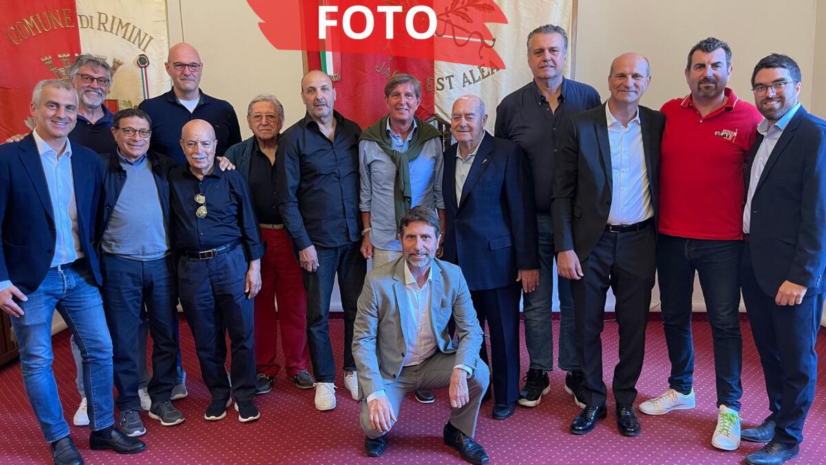 40 anni fa la storica promozione in A1: il mito della Marr Rimini, gli ex giocatori premiati dal sindaco -