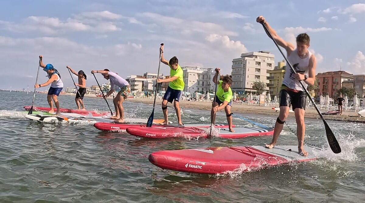 Da Pola a Bellaria- Igea Marina: la lunga traversata in Sup - Ragazzi in Sup