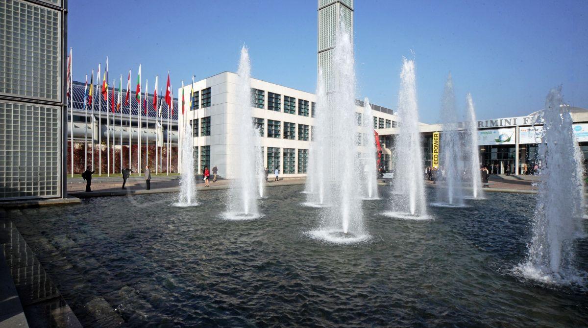 Fondo Amber investe sulle fiere di Rimini e Vicenza, acquisito 10% capitale sociale - Ingresso della Fiera di Rimini