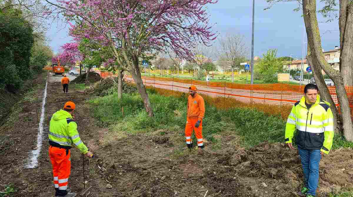 Ciclabili di San Vito e sull’ex ferrovia Santarcangelo-Urbino: i cantieri proseguono -