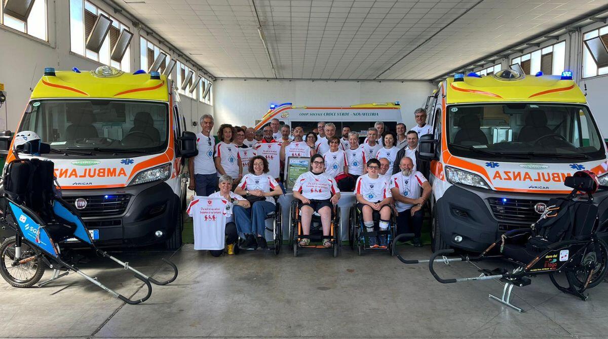 Croce Verde di Novafeltria: un dono al Club Alpino Italiano di Rimini - 