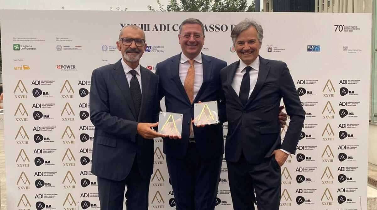 Premi: al Misano World Circuit e ad Aldo Drudi il Compasso d'Oro Adi 2024 - Drudi, Colaiacovo, Albani