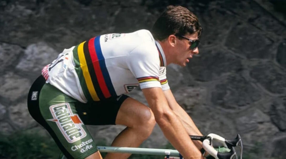 Aspettando il Tour de France, Gianni Bugno e Beppe Conti fanno il bis in cineteca - Gianni Bugno (repertorio)