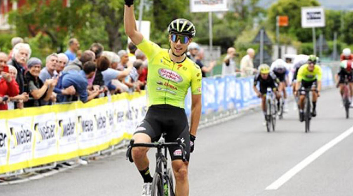 Kevin Pezzo Rosola trionfa alla 52ª Coppa della Pace - L’arrivo vincente di Pezzo Rosola
