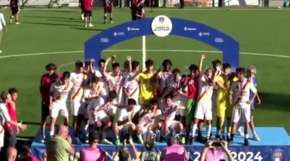 Calcio giovanile, Sammaurese campione d'Italia Under 18: battuta in finale l'Aranova 3-1 -