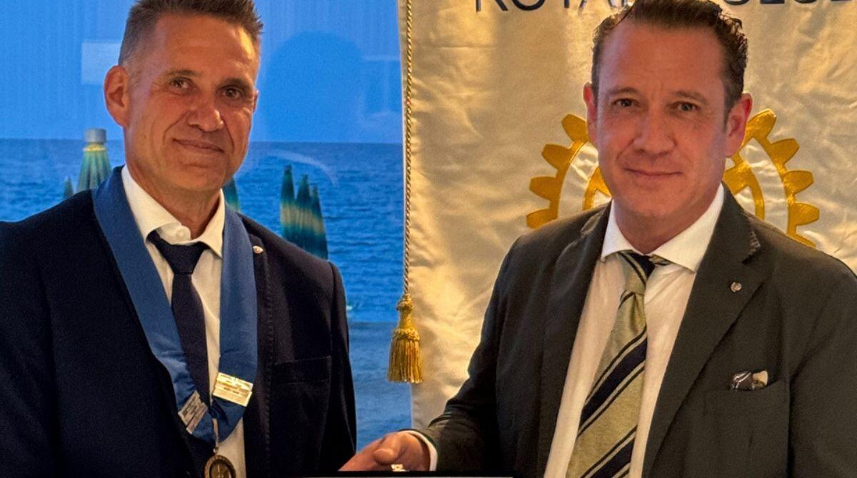 Andrea Dionigi Palazzi nuovo presidente del Rotary Club Riccione Perla Verde - 
