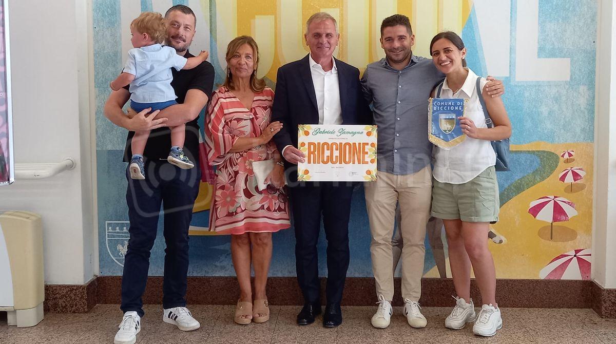 Il Ds dell'Atalanta Gabriele Zamagna diventa "Ambasciatore di Riccione nel mondo" -