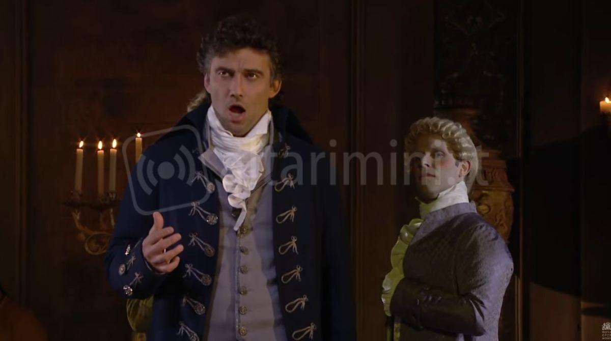 "Andrea Chénier" in diretta da Londra al Tiberio di Rimini - Una scena dell'opera