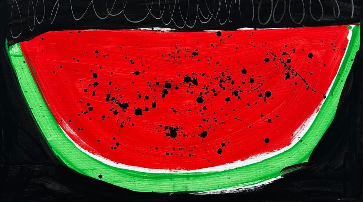 Riccione si colora con una mostra realizzata dai ragazzi di Cuore 21 - Un'opera della mostra