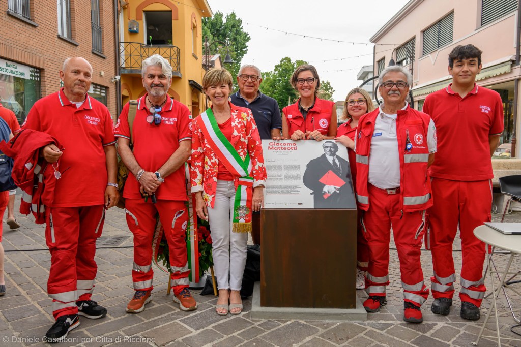Cerimonia inaugurazione totem Matteotti – Ph Casalboni