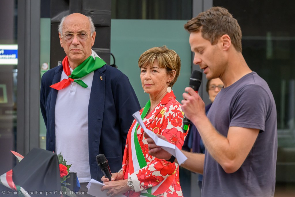 Cerimonia inaugurazione totem Matteotti – Ph Casalboni