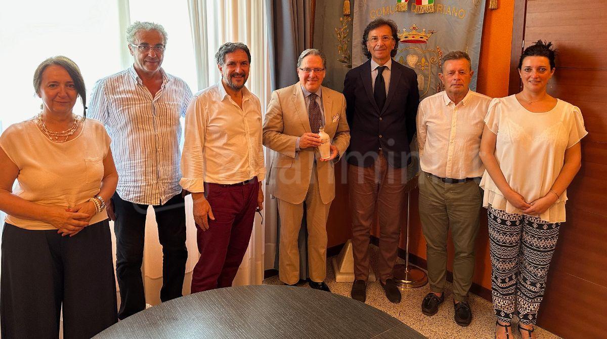 L'ambasciatore d'Italia a San Marino in visita a Coriano -