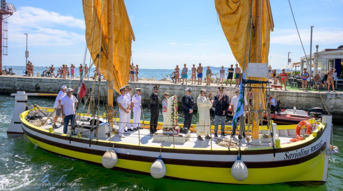 Riccione celebra la Madonna del Mare: grande partecipazione di pubblico - Ph Casalboni