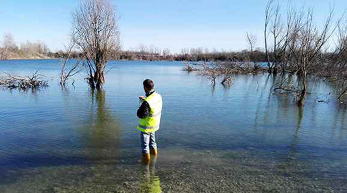 Lago Azzurro di Santarcangelo, i lavori scatenano le proteste: "Preoccupati per i pesci" - 